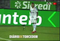 ¡De otro planeta! Neymar Jr. apareció nuevamente en Santos con un golazo olímpico