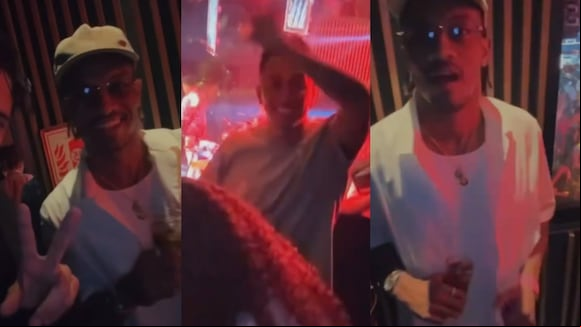 André Carrillo y Christian Cueva fueron captados en discoteca. (Video: Willax)