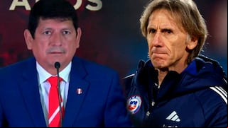 Agustín Lozano se reencontró con Ricardo Gareca: “Un gusto saludar al profesor”