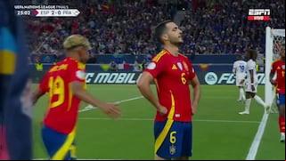 ¡Se encendió la furia roja! Gol de Mikel Merino para el 2-0 de España vs Francia