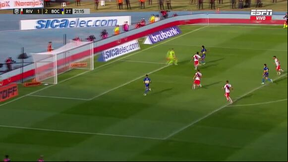 El gol de Merentiel para el 3-1 de Boca vs. River. (Video: ESPN)