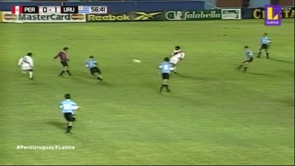 Golazo del 'Chorri' Palacios en la remontada a Uruguay en 1997. (Video: Latina)