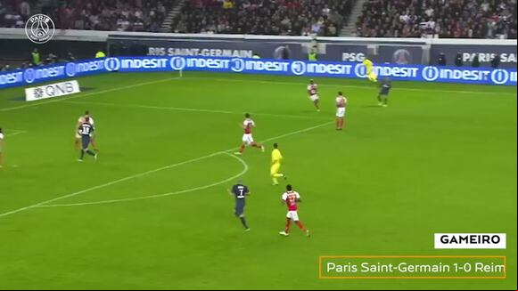 PSG recordó sus goles ante Reims. (Video: Twitter de PSG)