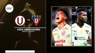 Universitario vs. LDU: fecha, hora y canales de TV para ver la Conmebol Libertadores