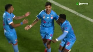 ¡A la heroica! Así fue el gol de Beltrán para el 1-1 de Garcilaso, con uno menos, ante Cuiabá