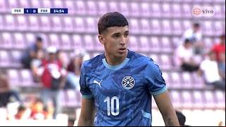 ¡Fue una ilusión! De penal, Luca Kmet metió el gol del 1-1 en Perú vs Paraguay