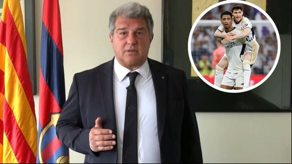 Joan Laporta realiza reclamo