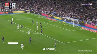 ¡Un misil desde sus pies! Gol de Modrić para el 1-0 del Real Madrid vs. Sevilla