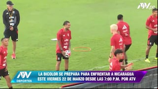 Cómplices: las risas de Sergio Peña y Oliver Sonne en los entrenamientos de la Selección Peruana