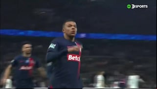 ¡Él inicia y marca el gol! Kylian Mbappé anota el 1-0 del PSG vs. Niza por la Copa Francia