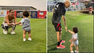 Paolo Guerrero y Ana Paula presencian los primeros pasos de su hijo en Videna: “Es una señal”
