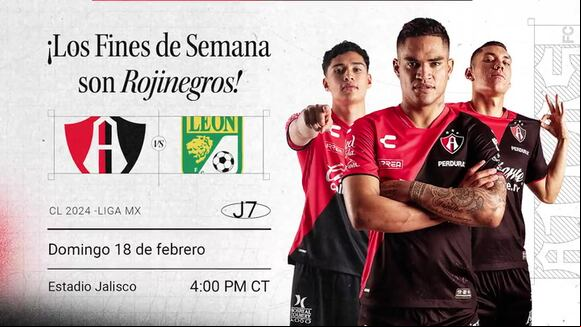 Atlas vs. León por la Liga MX. (Vídeo: @AtlasFC).