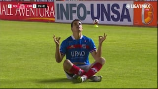 ¡Celebró como Erling Haaland! Gol de Matías Succar para el 1-1 de Mannucci en la Liga 1