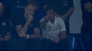 ¡Empezó su nuevo reto! Fabián Bustos ya está en Paraguay y presenció el triunfo de Olimpia