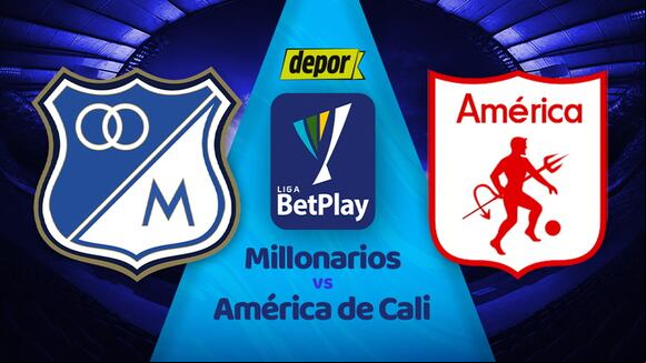 Millonarios vs. América de Cali EN VIVO: transmisión del partido por Liga BetPlay (Video: Twitter)