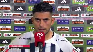 Carlos Zambrano tras molestia de hinchas: “Tuvimos dos días de trabajo, no sé qué espera la gente”