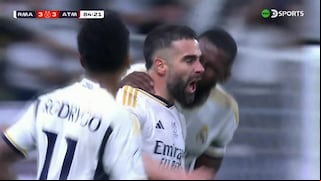 Pone el orden: gol de Carvajal para el 3-3 del Real Madrid vs. Atlético Madrid por Supercopa